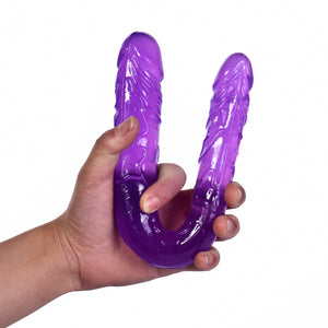 Double Ended Dildos Toys for Couple Lesbian Pleasure Size S/M/L
