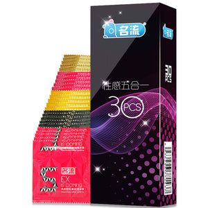 MingLiu Sex Condom Combination 5-in-1 30pcs-ZhenDuo Sex Shop-ZhenDuo Sex Shop