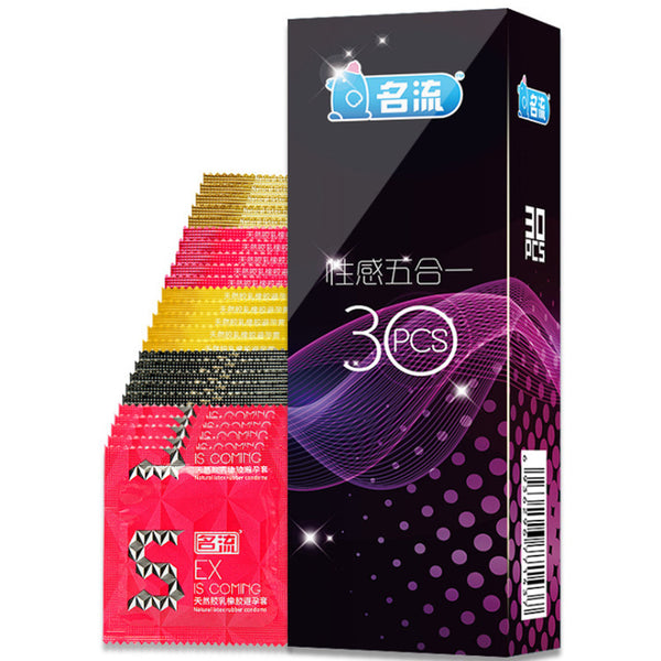 MingLiu Sex Condom Combination 5-in-1 30pcs