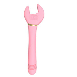 Wrench Vibrator Automatic Telescopic Dildo Massage Stick Clitoris Stimulation