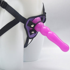 Unisex Wearable Dildo for A Beginner Adjustable Harness Sex Toy
