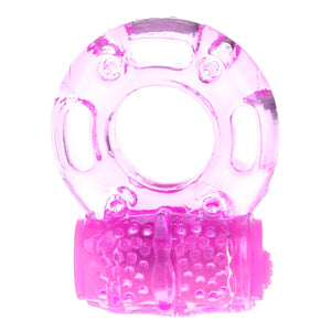 Vibrating Butterfly Cock Ring Clitoral Stimulator Penis Erection Enhance for Men-ZhenDuo Sex Shop-ZhenDuo Sex Shop