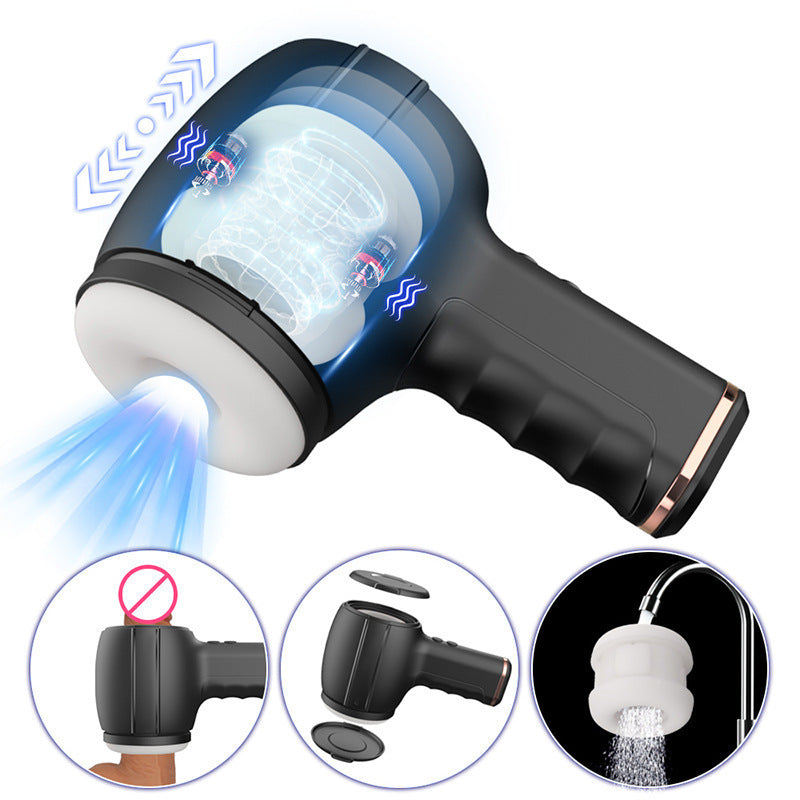 Thor Hammer Stroking Masturbator Men's Vibration Exercise Aircraft Cup ZhenDuo Sex Shop Thor Hammer Stroking Masturbator Men's Vibration Exercise Aircraft Cup ZhenDuo Sex Shop