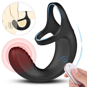 S-Hande S273 Wireless Vibrating Cock Ring Prostate Massager