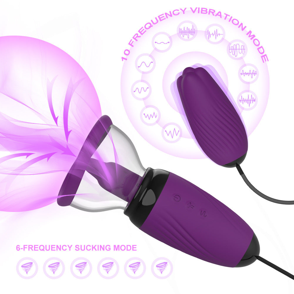 Double Head Stimulation Tongue Vibrators for Women Clitoris Sucking Vi ZhenDuo Sex Shop Double Head Stimulation Tongue Vibrators for Women Clitoris Sucking Vi ZhenDuo Sex Shop