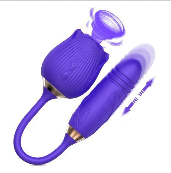 New 2 In 1 Rose Flower Toy Pro 2 ZhenDuo Sex Shop New 2 In 1 Rose Flower Toy Pro 2 ZhenDuo Sex Shop