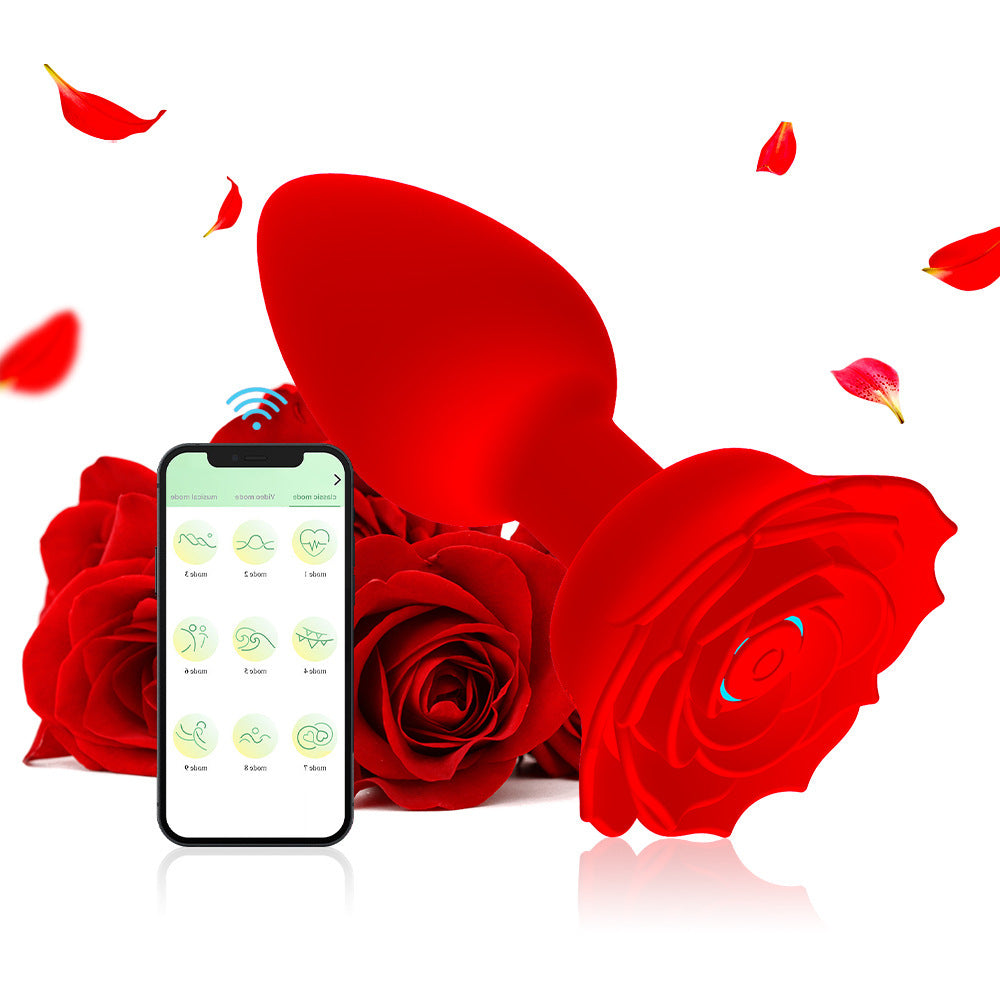 App / Wireless Remote Control Rose Anal Plug ZhenDuo Sex Shop App / Wireless Remote Control Rose Anal Plug ZhenDuo Sex Shop