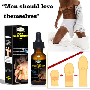 Blsex Penis Enlargement Massager Oil for Men Natural Dick Growth 10ML