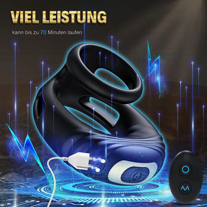 Wireless Remote Control Vibrating Cock Ring Delayed Ejaculation Penis Ring Vibrator Adults Sex Toy for Men-ZhenDuo Sex Shop-ZhenDuo Sex Shop