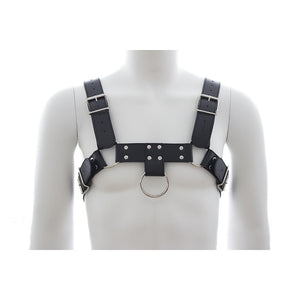 Fetish Faux Leather Chest Harness Men Adjustable Sexual Body Bondage Belts