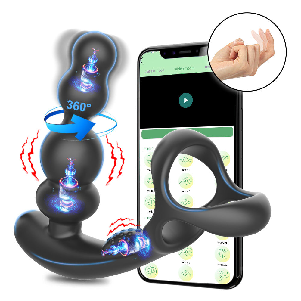 Wireless Control Male Prostate Massager Vibrator 360Rotate with Penis ZhenDuo Sex Shop Wireless Control Male Prostate Massager Vibrator 360Rotate with Penis ZhenDuo Sex Shop