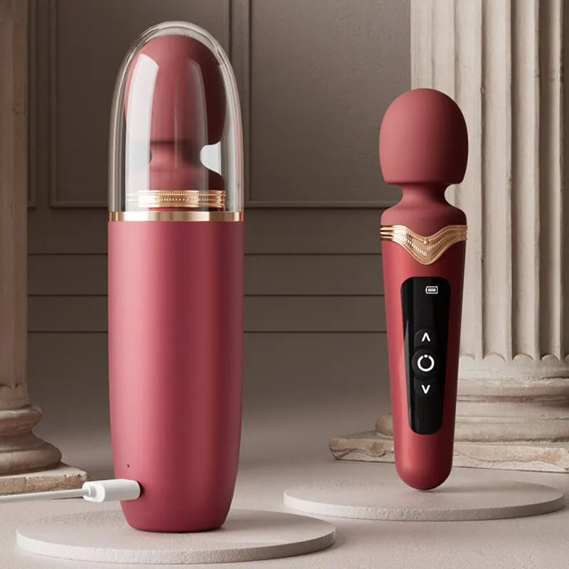 Powerful Magic Wand Vibrators Stimulation G Spot Nipple Clitoral Massa ZhenDuo Sex Shop Powerful Magic Wand Vibrators Stimulation G Spot Nipple Clitoral Massa ZhenDuo Sex Shop