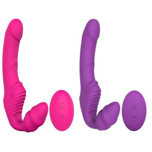 S-Hande NANA Remote Control Vibrating Strapless Strap-On Dildo-ZhenDuo Sex Shop-ZhenDuo Sex Shop