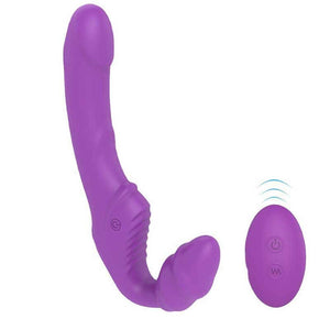 S-Hande NANA Remote Control Vibrating Strapless Strap-On Dildo-ZhenDuo Sex Shop-purple-ZhenDuo Sex Shop
