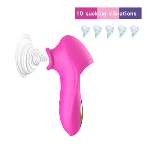 G-spot Finger Sucker Breast Massager Clitoris Vagina Stimulator