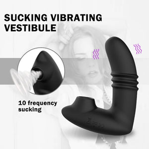 10 Modes Wearable Sucking Vibration G-spot Prostate Anal Vibrator