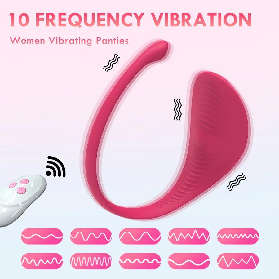 Wireless Remote Control Panties Vibrator For Women