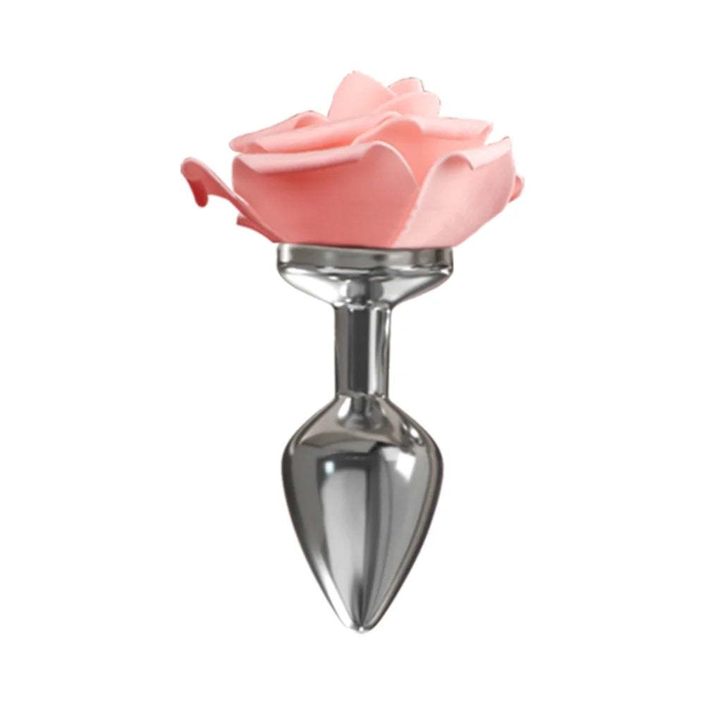 Rose Flower Anal Plug ZhenDuo Sex Shop Rose Flower Anal Plug ZhenDuo Sex Shop