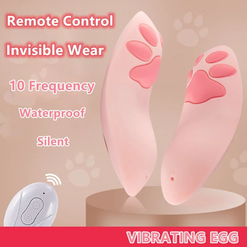Cat Claw Wireless Remote Control Vibrating Egg