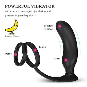 Siren - Wireless Remote Control Rotating Beads Vibrating Prostate Massage