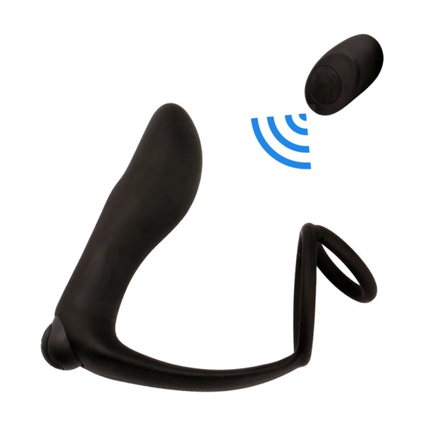 Silicone Male Prostate Massager Vibrating Butt Plug Anal Vibrator Anal Vibrators Anus Butt Plug