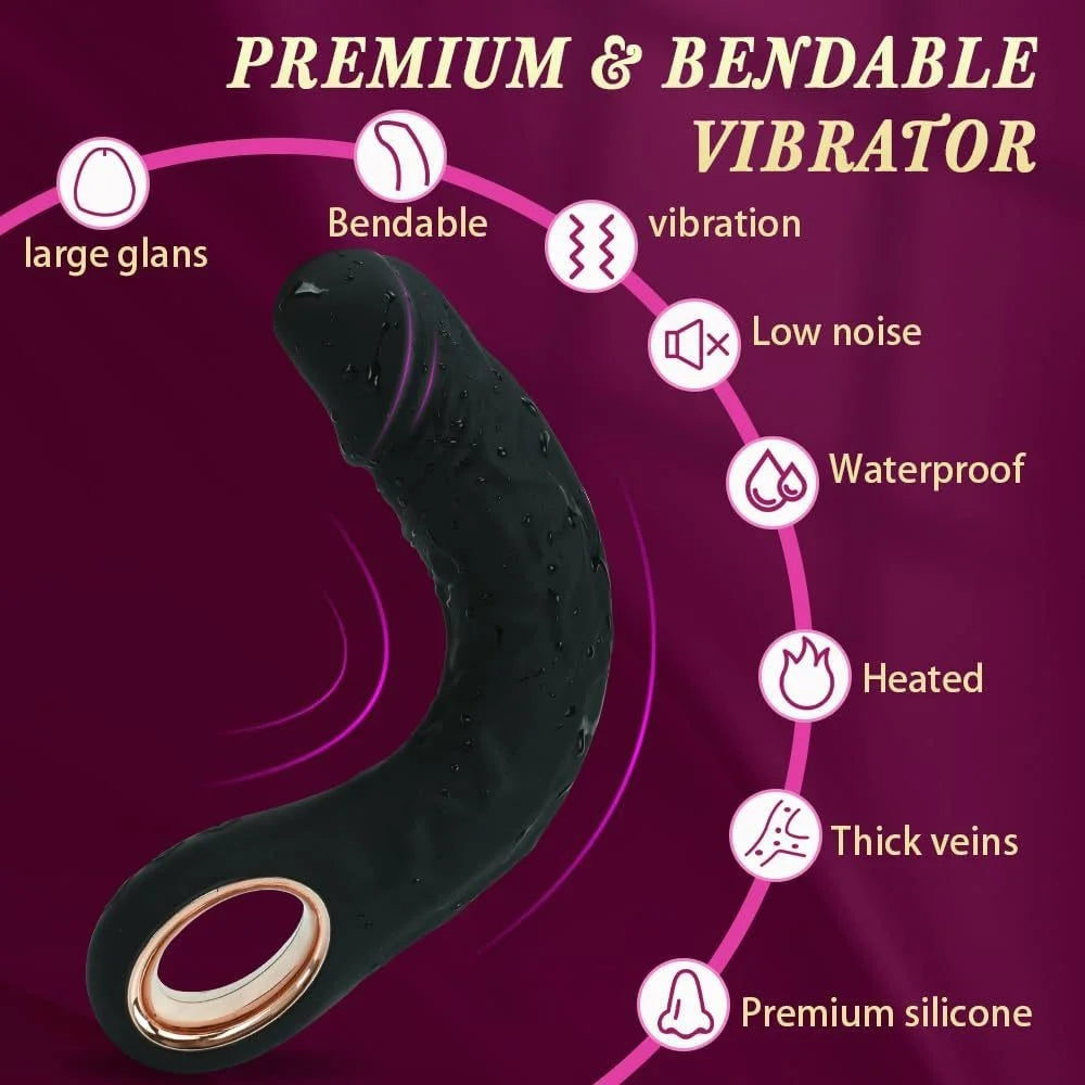 Handheld Heated Vibrating Bendable Dildo ZhenDuo Sex Shop Handheld Heated Vibrating Bendable Dildo ZhenDuo Sex Shop