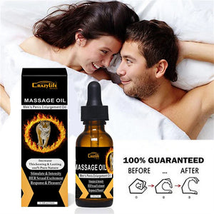 Crazylife Men's Penis Enlargement Massage Oil 10ml