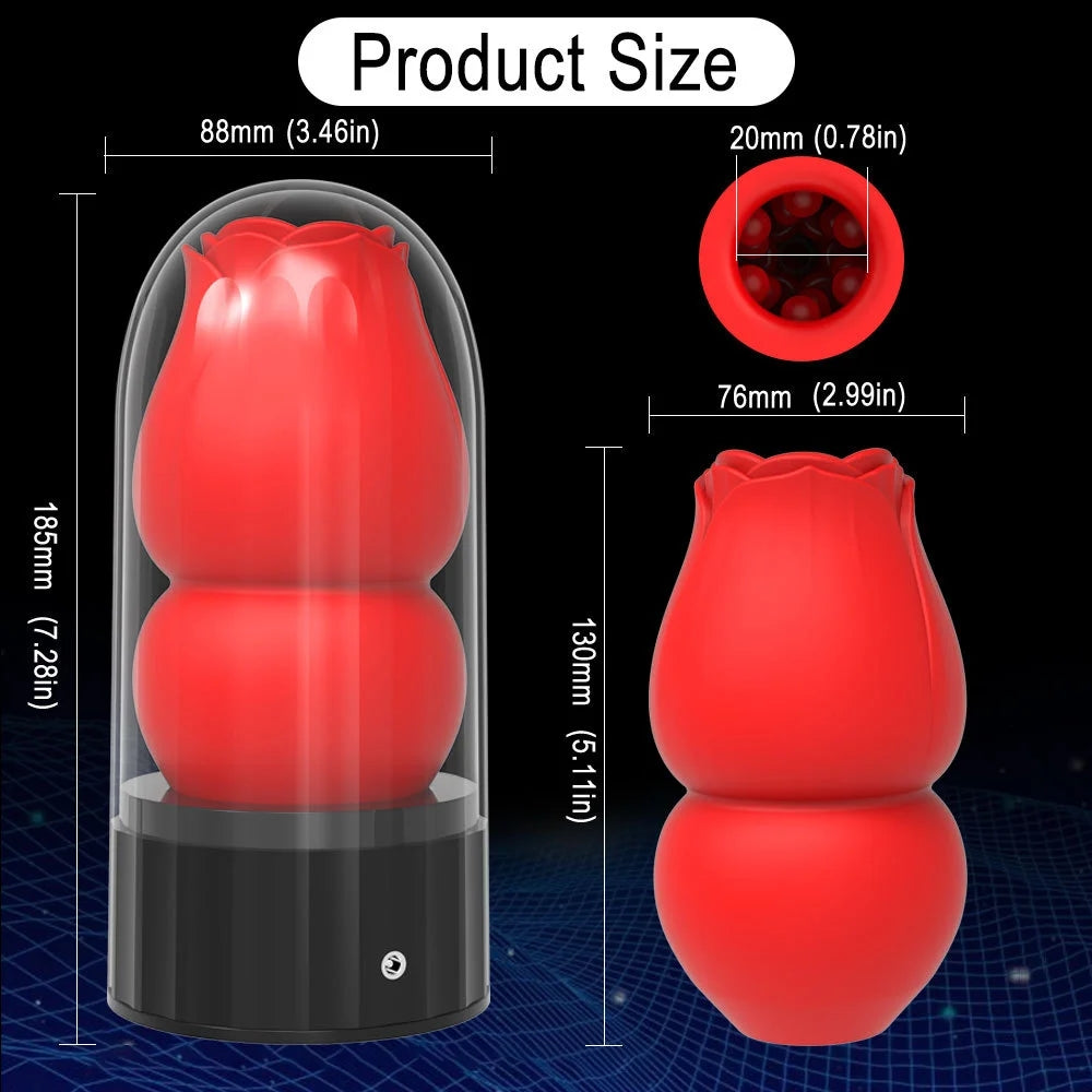 Male Rose Toy Heating Manual Masturbation Cup ZhenDuo Sex Shop Male Rose Toy Heating Manual Masturbation Cup ZhenDuo Sex Shop