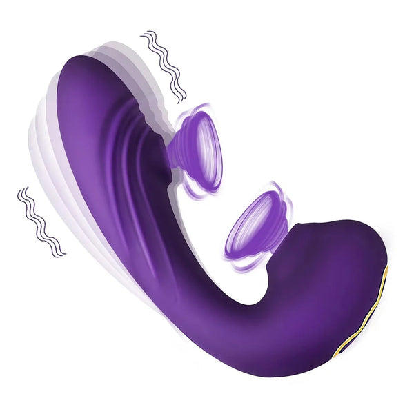 7 Frequency Vibration Clitoral Stimulator Double Sucking