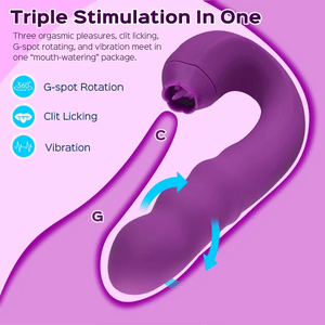 3 In 1 Female Clitoris Breast G-spot Stimulator