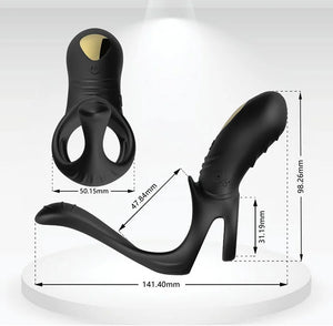 Wireless Remote Control Penis Ring & Prostate Massager