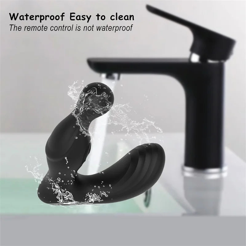 Wireless Remote Control Male Prostate Massage Vibrator