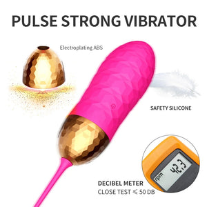 10 Speed G-spot Vibrator Jump Egg Vibrator With Remote Control