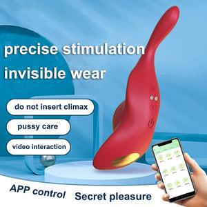 App Remote Vibrating Panties Wearable Vibrator Clitoral Stimulator