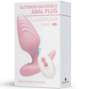 Anal Vibrators Wireless Remote Control Dildo Butt Plug For Adults