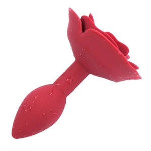 Anal Rose Toy Silicone Rose Butt Plug