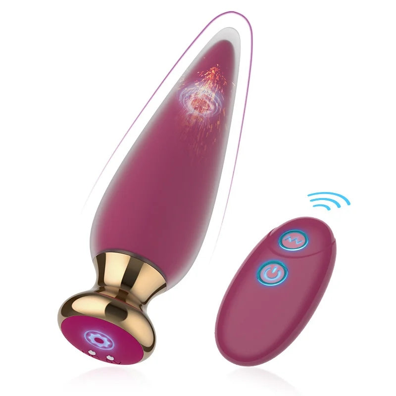 10 Vibration Modes Anal Plug Vibrator For Couples Prostate Massager Wi ZhenDuo Sex Shop 10 Vibration Modes Anal Plug Vibrator For Couples Prostate Massager Wi ZhenDuo Sex Shop