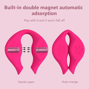 Nipple Breast Stimulation Powerful Magnetic Nipple Clamps