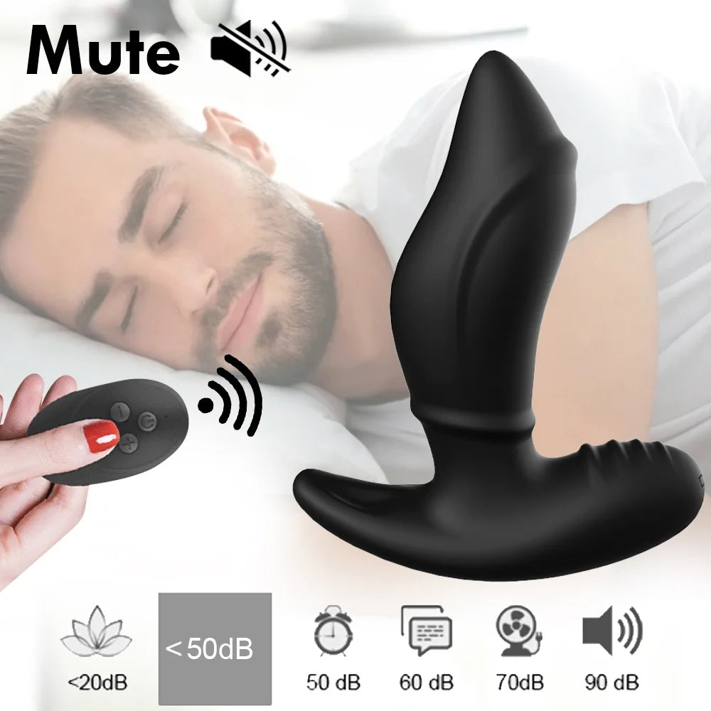 Ball Bearing 10 Mode Vibration Anal Plug Prostate Massager ZhenDuo Sex Shop Ball Bearing 10 Mode Vibration Anal Plug Prostate Massager ZhenDuo Sex Shop
