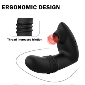10 Modes Wearable Sucking Vibration G-spot Prostate Anal Vibrator