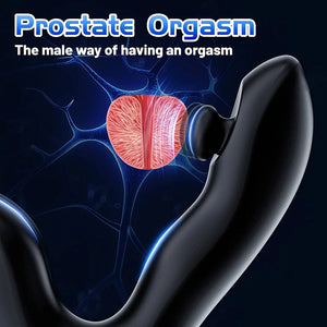 2-in-1 Tapping & Vibrating Prostate Massager