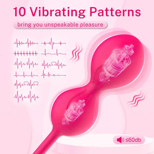 10 Frequency Vibrating Double Kegal Balls