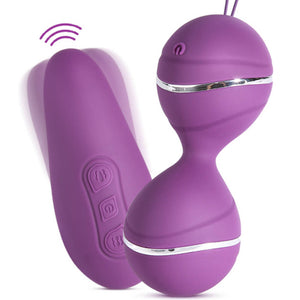 Hyman Wireless Masturbation Vibrating Geisha Kegel Ball with Remote Control