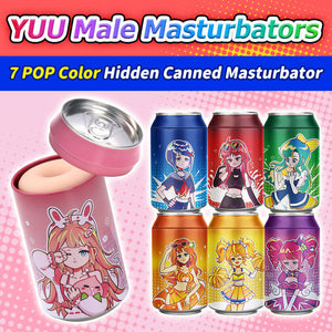 Portable Male Tin Can Masturbators Real Vaginas Pocket Pusssy Stroker Masturbation Stretchable Sex Toy-ZhenDuo Sex Shop-ZhenDuo Sex Shop