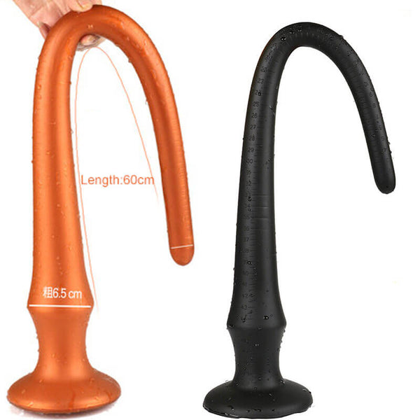 Long Buttplug Silicone Anal Plug BDSM Butt Plug-ZhenDuo Sex Shop-ZhenDuo Sex Shop