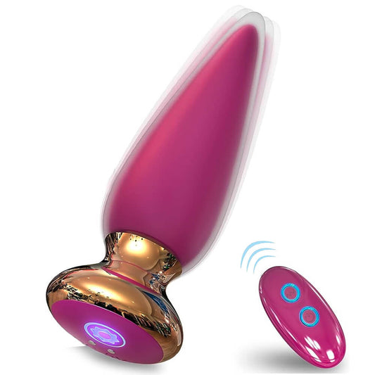 MY-610 Wireless Remote Anal Vibrator Vagina G Spot Butt Plug-ZhenDuo Sex Shop-ZhenDuo Sex Shop