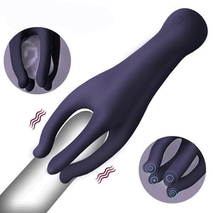 Penis Vibrator Massager Male Masturbator 10 Speed Vibrating Glans Stimulator Delay Trainer-ZhenDuo Sex Shop-ZhenDuo Sex Shop