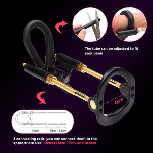 Portable Penis Enlargement Stretch Clamp Extender Stretching Exerciser Cock Growth Device-ZhenDuo Sex Shop-ZhenDuo Sex Shop