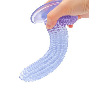 Silicone Corn Cob Dildo 6 Inch with Suction Cup Multiple Colors
