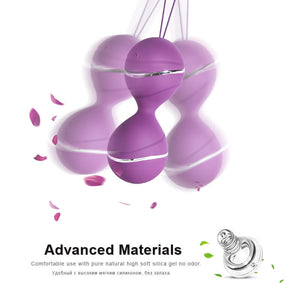 Hyman Wireless Masturbation Vibrating Geisha Kegel Ball with Remote Control